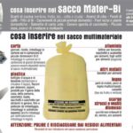 pieghevole informativo sulla raccolta differenziata per comune di melizzano