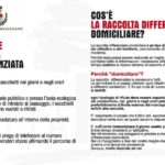 le regole per la raccolta differenziata domiciliare