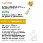 nuova raccolta differenziata per le utenze commerciali