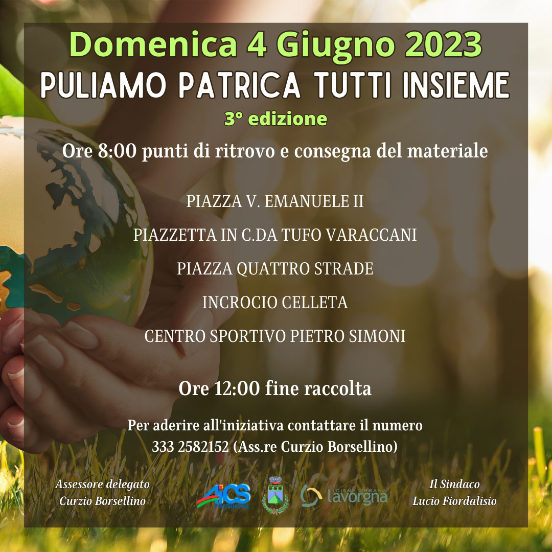 [PATRICA] Giornata ecologica a Patrica: un impegno per l’ambiente